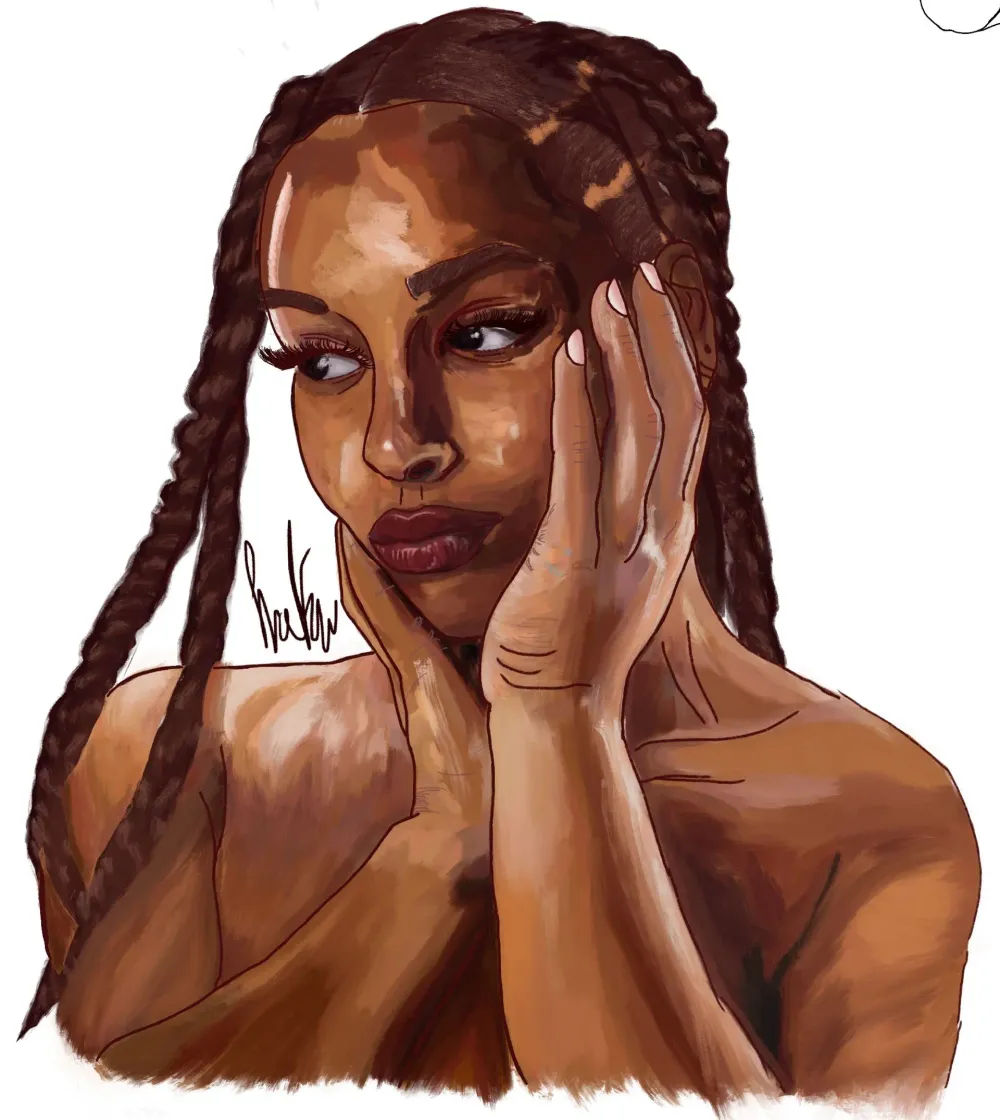 Resting Face — obra de Haku