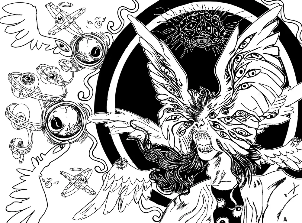 Sketchwork — obra de Haku